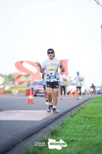 Race photo from Taman Budaya x BOGORUN 2025
