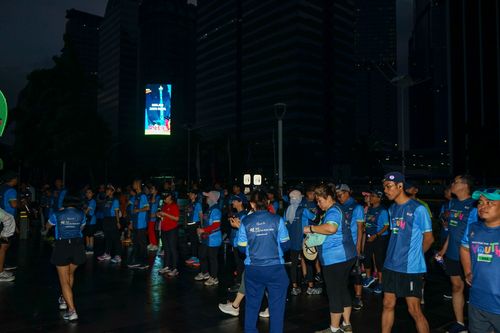 Race photo from Road to BAF Lions Run 2024