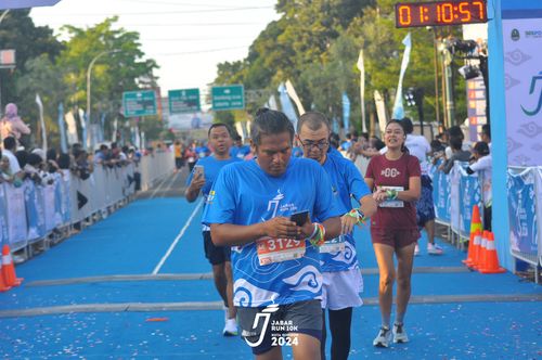 Race photo from Jabar Run 10K 2024