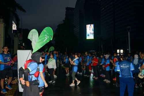 Race photo from Road to BAF Lions Run 2024