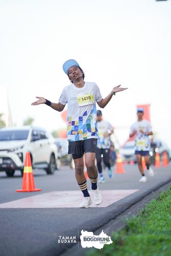 Race photo from Taman Budaya x BOGORUN 2025