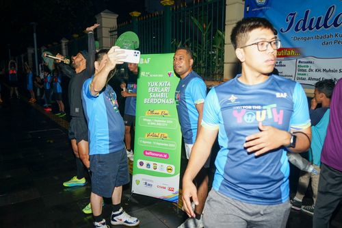 Race photo from Road to BAF Lions Run 2024
