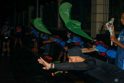 Race photo from Road to BAF Lions Run 2024