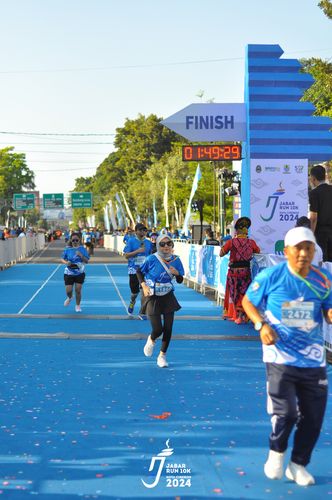 Race photo from Jabar Run 10K 2024