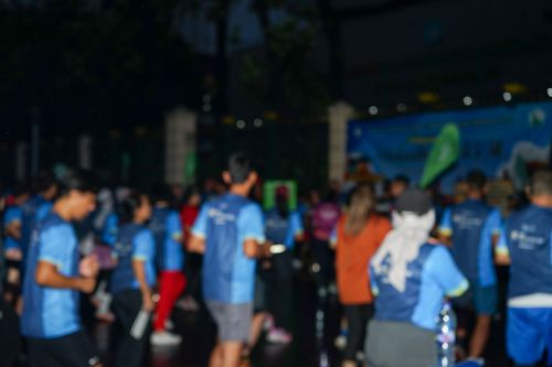 Race photo from Road to BAF Lions Run 2024