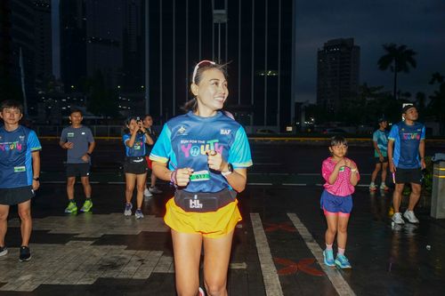 Race photo from Road to BAF Lions Run 2024