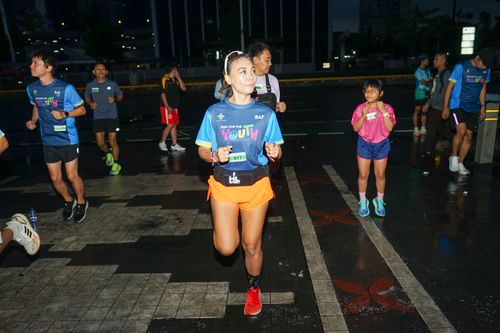 Race photo from Road to BAF Lions Run 2024