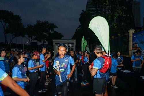 Race photo from Road to BAF Lions Run 2024