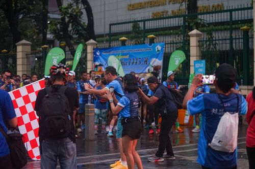 Race photo from Road to BAF Lions Run 2024
