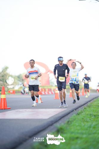 Race photo from Taman Budaya x BOGORUN 2025