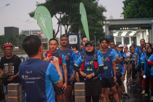 Race photo from Road to BAF Lions Run 2024
