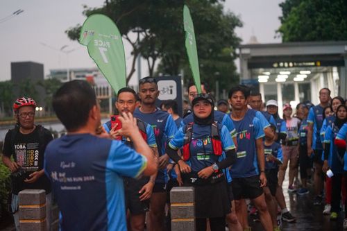 Race photo from Road to BAF Lions Run 2024