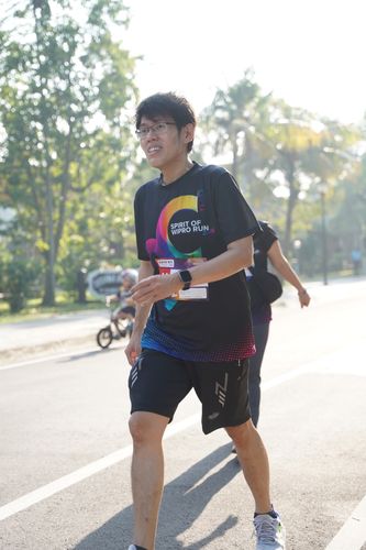 Race photo from WIPRO RUN 2025 - Vitalis Unza 20th Anniversary