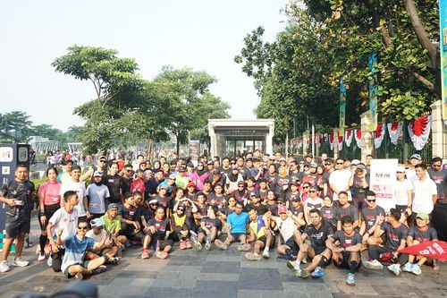 Race photo from One Run 10K Vibes 2024