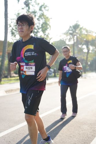 Race photo from WIPRO RUN 2025 - Vitalis Unza 20th Anniversary