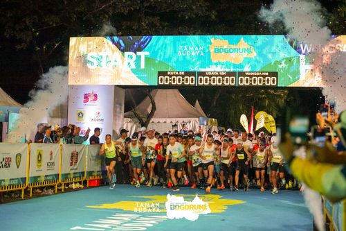 Race photo from Taman Budaya x BOGORUN 2025
