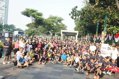 Race photo from One Run 10K Vibes 2024