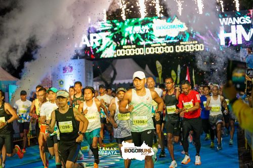 Race photo from Taman Budaya x BOGORUN 2025