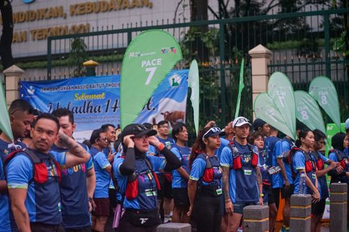 Race photo from Road to BAF Lions Run 2024