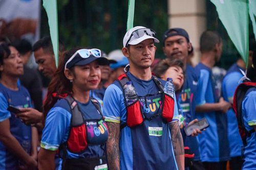 Race photo from Road to BAF Lions Run 2024
