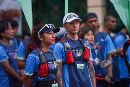 Race photo from Road to BAF Lions Run 2024