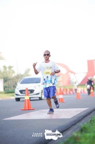 Race photo from Taman Budaya x BOGORUN 2025