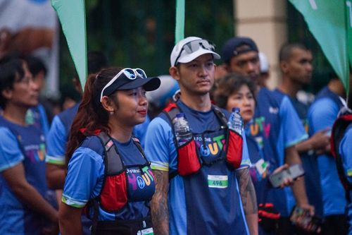 Race photo from Road to BAF Lions Run 2024