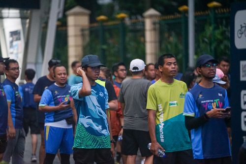 Race photo from Road to BAF Lions Run 2024