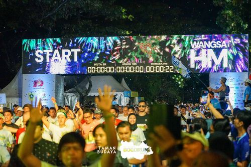 Race photo from Taman Budaya x BOGORUN 2025