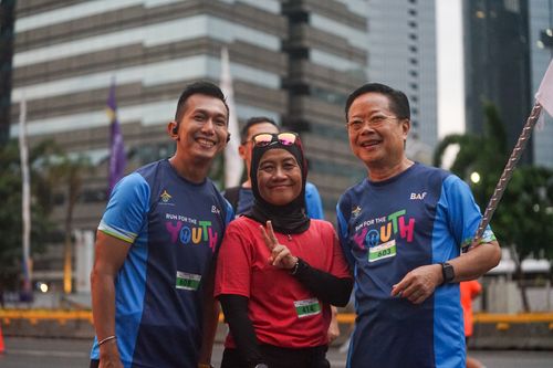 Race photo from Road to BAF Lions Run 2024