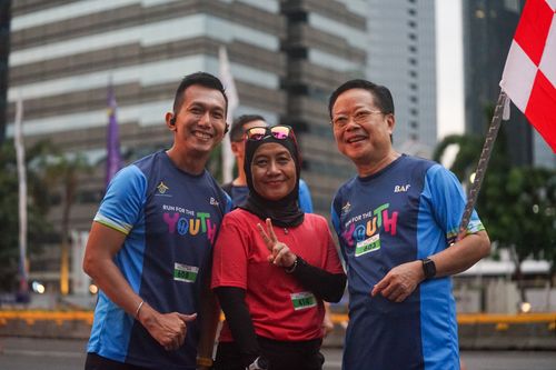 Race photo from Road to BAF Lions Run 2024