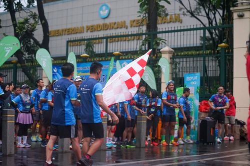 Race photo from Road to BAF Lions Run 2024