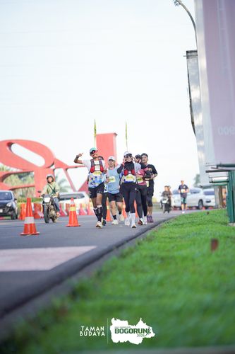 Race photo from Taman Budaya x BOGORUN 2025