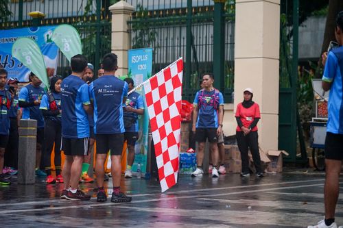 Race photo from Road to BAF Lions Run 2024