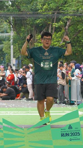 Race photo from Mangkunegaran Run 2025