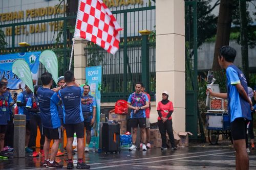 Race photo from Road to BAF Lions Run 2024