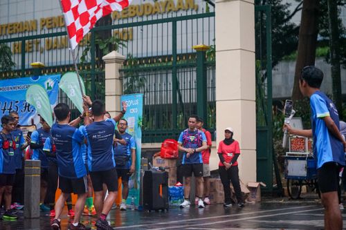 Race photo from Road to BAF Lions Run 2024