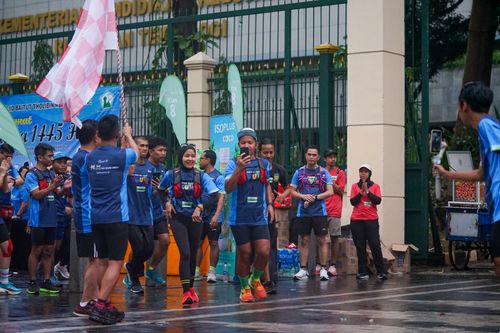 Race photo from Road to BAF Lions Run 2024