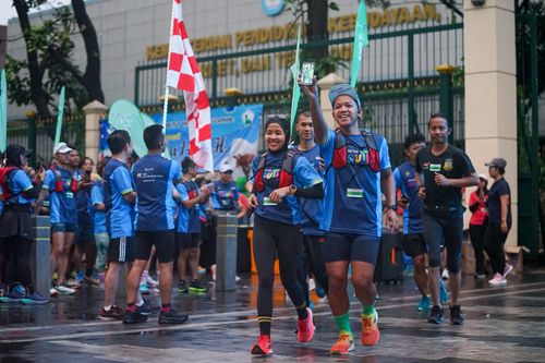 Race photo from Road to BAF Lions Run 2024