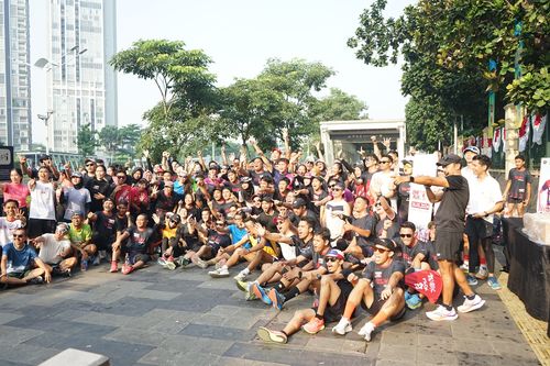 Race photo from One Run 10K Vibes 2024