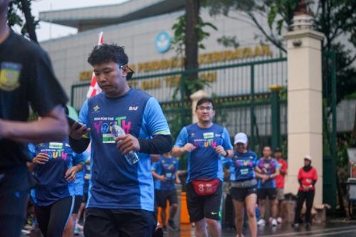 Race photo from Road to BAF Lions Run 2024