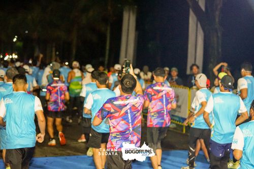 Race photo from Taman Budaya x BOGORUN 2025