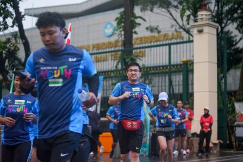 Race photo from Road to BAF Lions Run 2024