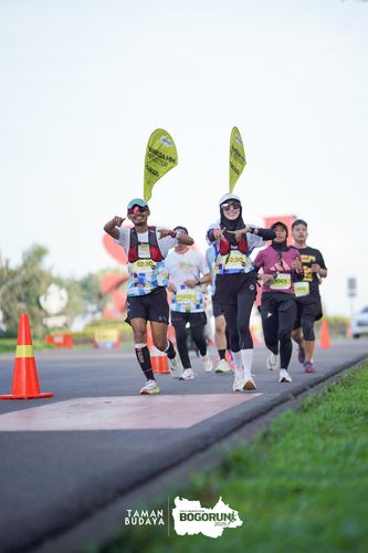 Race photo from Taman Budaya x BOGORUN 2025