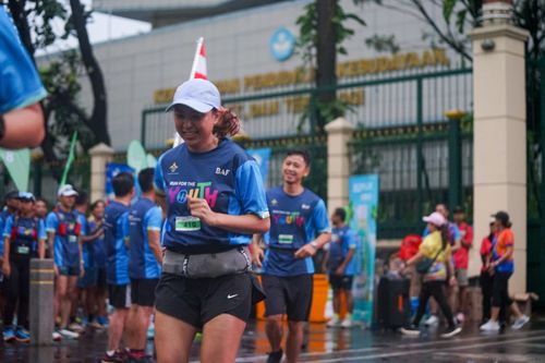 Race photo from Road to BAF Lions Run 2024