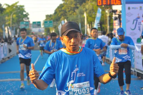 Race photo from Jabar Run 10K 2024