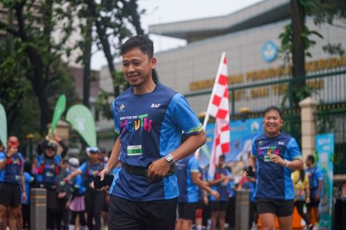 Race photo from Road to BAF Lions Run 2024