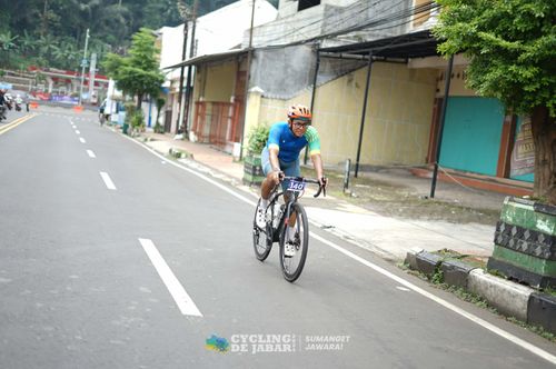 Race photo from Cycling de Jabar 2024