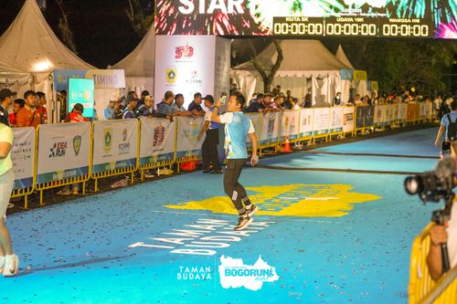 Race photo from Taman Budaya x BOGORUN 2025