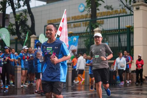 Race photo from Road to BAF Lions Run 2024